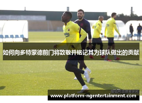 如何向多特蒙德前门将致敬并铭记其为球队做出的贡献